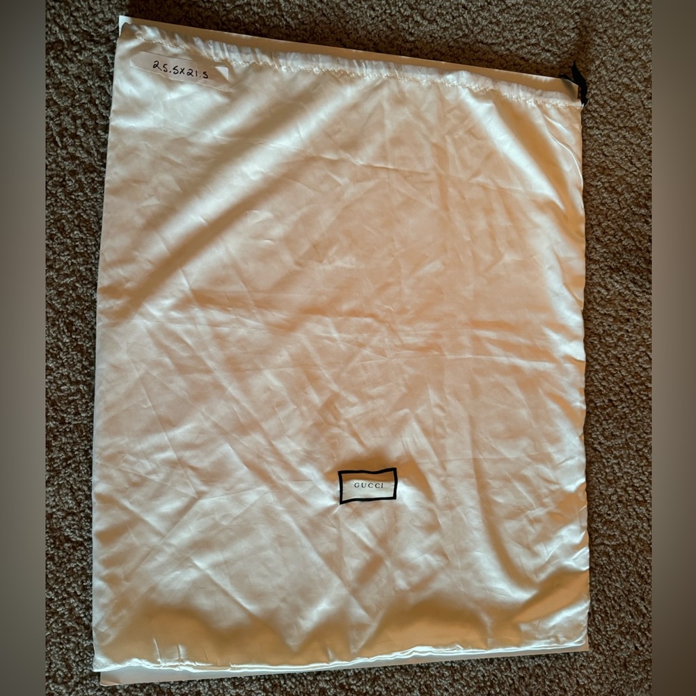 Gucci XL Silk Dust Bag